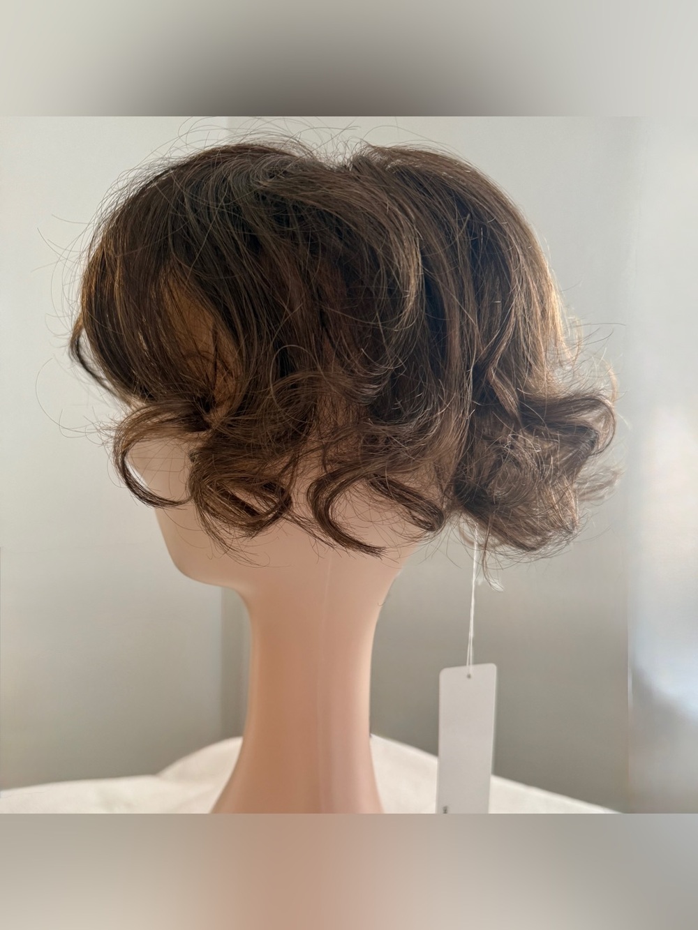 Envy Flip Flip Hooray Curly Wavy Synthetic Hair Topper Clip In Medium Brown